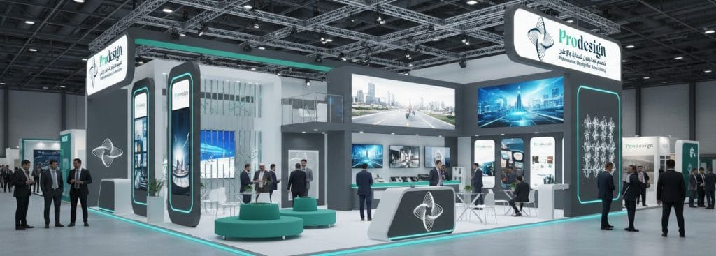 تصميم أجنحة المعارض في السعودية
