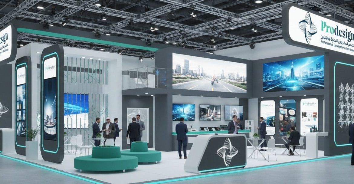 تصميم أجنحة المعارض في السعودية