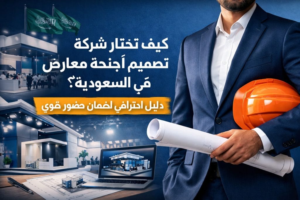 شركة تصميم أجنحة معارض في السعودية