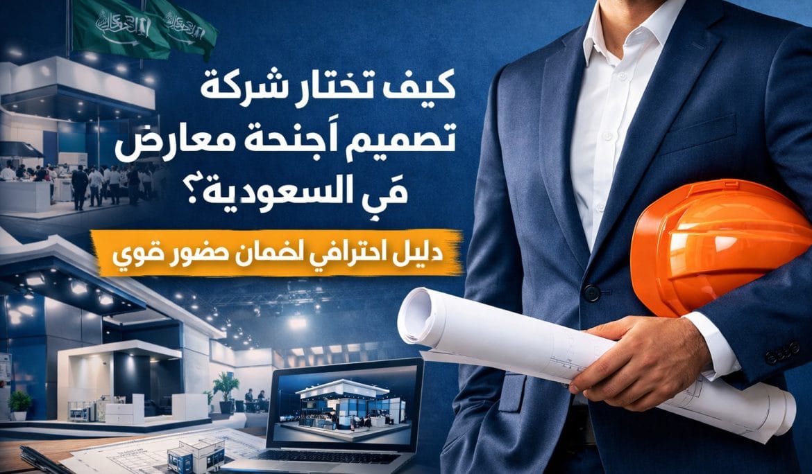 شركة تصميم أجنحة معارض في السعودية