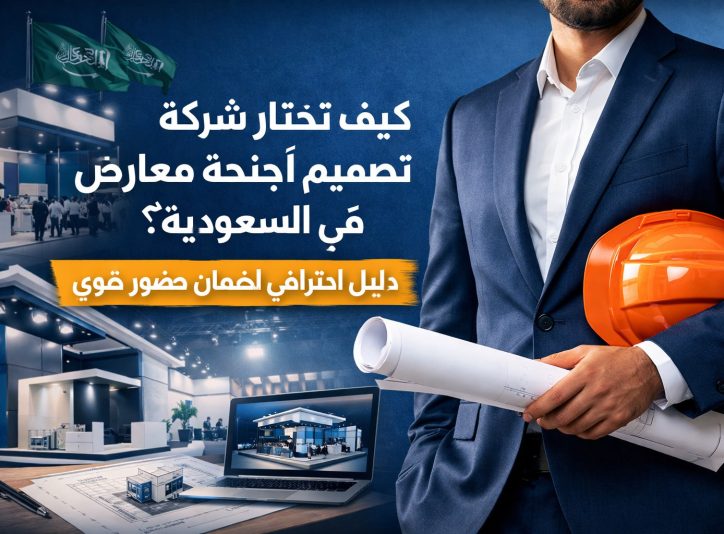 شركة تصميم أجنحة معارض في السعودية