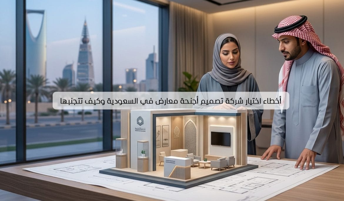 أخطاء اختيار شركة تصميم أجنحة معارض في السعودية وكيف تتجنبها