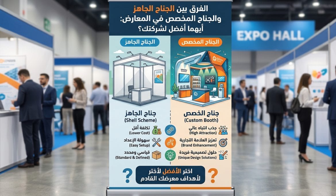 الفرق بين الجناح الجاهز والجناح المخصص