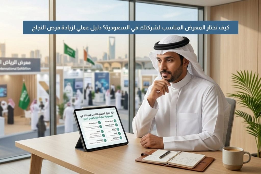 اختيار المعرض المناسب في السعودية